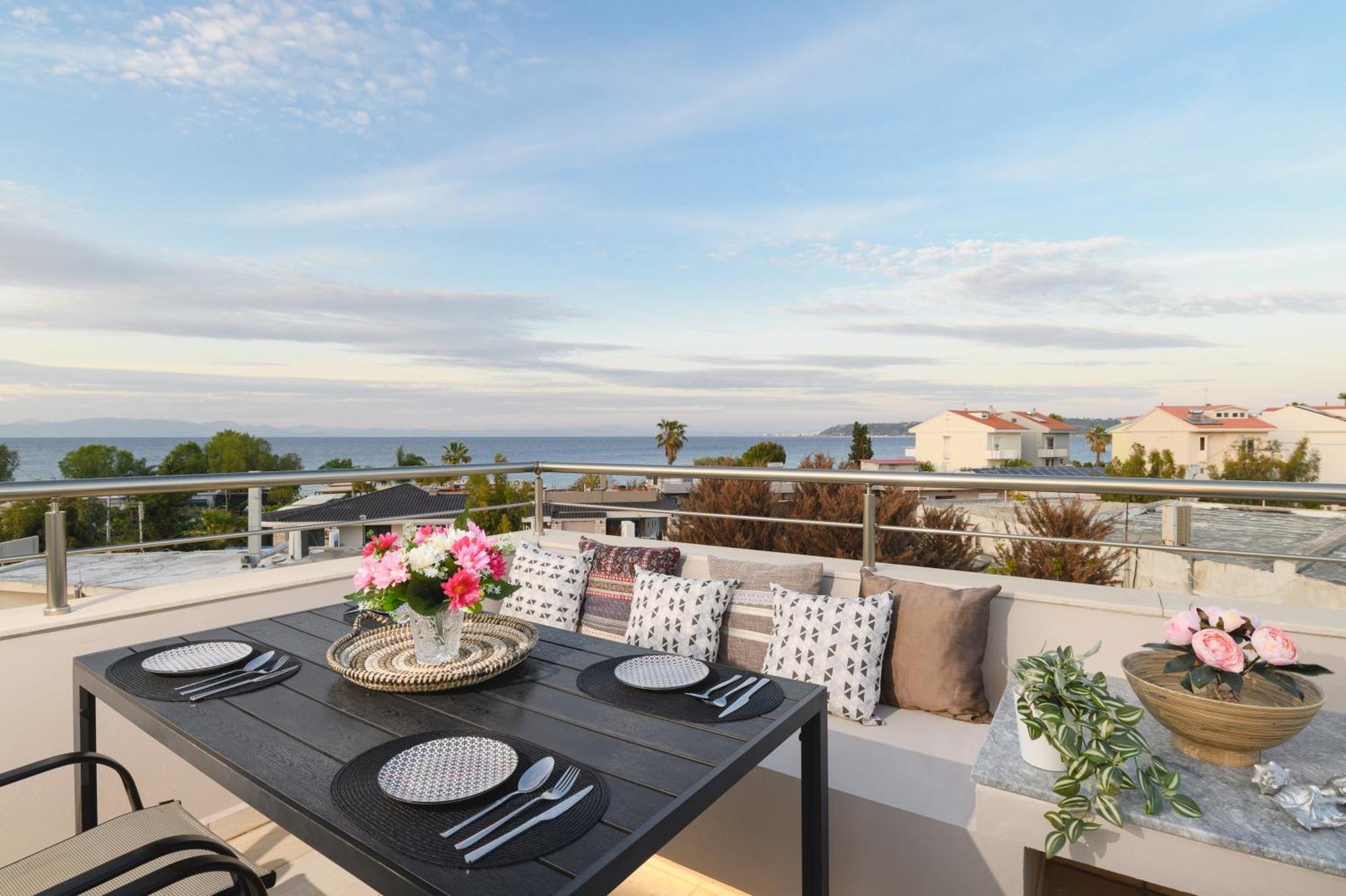 Marilena Mare Seaside House Villa Lalyssos Eksteriør billede